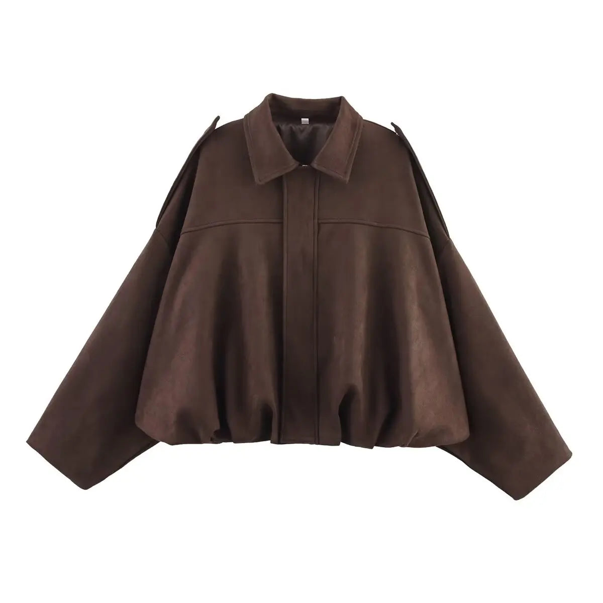 Vintage Women Green Oversize Bomber Jackets 2025 Fashion Ladies Elegant Loose Soft Outfits Jacket for Party Female Chic Clothes